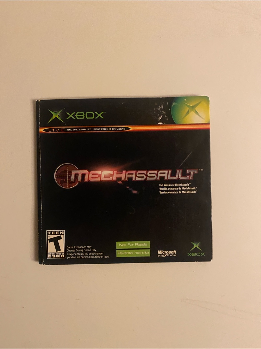 MechAssault Not for resale
